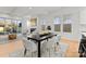 Inviting dining area with neutral tones, stylish seating, and an open-concept layout at 2149 Highland St, Charlotte, NC 28208