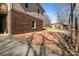 Brick patio outside a two-story home at 236 Ervin Rd, Mooresville, NC 28117