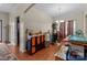 Dining room with hardwood floors and natural lighting at 2415 Impatien Dr, Charlotte, NC 28215