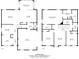 Detailed floor plan showcasing the layout and dimensions of each room in the house at 2727 Cypress Oak Ln, Gastonia, NC 28056