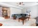 Comfortable living room with sectional sofa, wood coffee table, and inviting atmosphere at 2727 Cypress Oak Ln, Gastonia, NC 28056