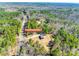 Aerial view of home at 3331 Center Rd, surrounded by mature trees and greenery at 3331 Center Rd, Chester, SC 29706