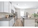 Modern kitchen with granite countertops and stainless steel appliances at 3714 Small Ave, Charlotte, NC 28269