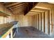 Interior view of the shed featuring storage shelves at 4428 Turkey Ln, Rock Hill, SC 29730