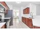 Updated kitchen featuring stainless steel appliances and white countertops at 6019 Queens Walk Ct, Indian Land, SC 29707