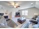 Large bonus room with a sectional sofa and TV at 6020 Havencrest Nw Ct, Concord, NC 28027