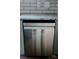 A modern, stainless steel dishwasher with white granite countertops at 105 N Inman Ave, Bessemer City, NC 28016