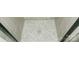 Walk in shower with hexagon tile floor at 105 N Inman Ave, Bessemer City, NC 28016