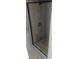 Modern shower features rainfall shower head, glass doors and hexagon tile floor at 105 N Inman Ave, Bessemer City, NC 28016