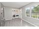 Bright room with a full-size washer and dryer off of the kitchen at 107 Deese Ct, Indian Trail, NC 28079