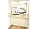 Updated kitchen with granite countertops and white cabinets at 10933 Harrowfield Rd, Charlotte, NC 28226