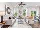 Inviting living room with neutral decor, plush seating, and abundant natural light from the windows at 118 I K Beatty St, Charlotte, NC 28214