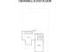 Crossbill B 2nd Floor plan featuring loft and bedroom at 13708 Tranquil Day Dr, Matthews, NC 28105