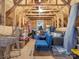 Unfinished attic space offering extra storage potential at 14543 Crosswater Ln, Charlotte, NC 28278