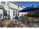 Backyard patio with table and chairs at 2510 Oakboro Ln, Charlotte, NC 28214