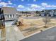 An elevated view of home's exterior and the manicured landscaping at 343 Embers Ln, Clover, SC 29710