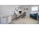 Bright office space with a neutral color palette, modern desk, and comfortable seating at 343 Embers Ln, Clover, SC 29710