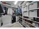 Spacious walk-in closet with organized shelving, hanging racks, and ample storage space at 343 Embers Ln, Clover, SC 29710