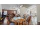 Bright dining area open to kitchen and living room, perfect for entertaining at 3507 Southern Ginger Dr, Indian Trail, NC 28079