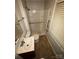 Bathroom with shower, toilet and sink at 518 Glenn St, Chester, SC 29706