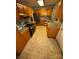 Kitchen features wood cabinets and appliances at 518 Glenn St, Chester, SC 29706