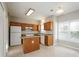 Kitchen with island and wood cabinets at 637 Tysons Forest Dr, Rock Hill, SC 29732