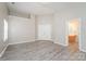 Main bedroom with hardwood floors and ensuite bathroom access at 637 Tysons Forest Dr, Rock Hill, SC 29732