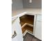 Kitchen cabinet with pull out shelves, offering convenient storage solutions at 7120 Wayfarer Dr # 0079, Charlotte, NC 28269