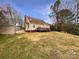 Large backyard with shed and deck at 9012 Blue Willow Ln, Charlotte, NC 28227