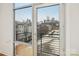 Spectacular skyline view from the balcony with city views and steel railings at 971 Westmere Ave, Charlotte, NC 28208
