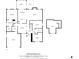 Detailed floor plan showcasing the layout of a two-story home with measurements and room labels at 1027 Fountainbrook Dr, Indian Trail, NC 28079