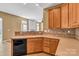 Well-appointed kitchen featuring a breakfast bar and ample counter space at 1027 Fountainbrook Dr, Indian Trail, NC 28079