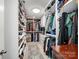 Large walk-in closet with ample shelving and hanging space at 11317 Trailside Nw Rd, Huntersville, NC 28078