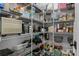 Well-organized pantry with ample shelving for storage at 122 Still Creek Dr, Mooresville, NC 28115