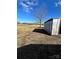 Rustic metal outbuilding in a spacious yard at 29086 Sweet Home Church Rd, Albemarle, NC 28001