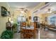 Bright kitchen with wood cabinets and breakfast nook at 303 Edgewood Rd, Shelby, NC 28150