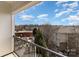 Enjoy neighborhood views from this condo balcony at 3630 N Davidson St # 4406, Charlotte, NC 28205