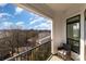 This balcony offers great views of the neighborhood at 3630 N Davidson St # 4406, Charlotte, NC 28205