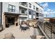 Community courtyard with stylish outdoor seating at 3630 N Davidson St # 4406, Charlotte, NC 28205