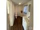 Clean bathroom with single vanity and vinyl flooring at 516 Washington St, Cramerton, NC 28032