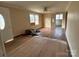 Living room with hardwood floors and a ceiling fan at 649 Arch Dr, Rock Hill, SC 29730