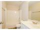 Clean bathroom featuring a tub shower combo at 733 Jones Branch Rd, Fort Mill, SC 29715