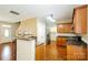 Kitchen with wooden cabinets, stainless steel appliances, and a pantry at 733 Jones Branch Rd, Fort Mill, SC 29715