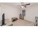 bedroom with dresser and toy storage at 8411 Washoe Pine Ln, Charlotte, NC 28215