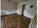 Simple bedroom with wood-look flooring at 905 Saluda St, Rock Hill, SC 29730