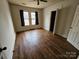 Bright bedroom with hardwood floors and a closet at 905 Saluda St, Rock Hill, SC 29730