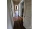 Hallway with wood-look flooring at 905 Saluda St, Rock Hill, SC 29730