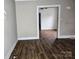 Living room with hardwood floors and an open doorway at 905 Saluda St, Rock Hill, SC 29730