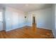 This bedroom features hardwood floors, a closet, and lots of bright light at 105 W 21St St, Kannapolis, NC 28081