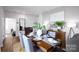 Dining room with a view of an adjacent sitting area at 10630 Tuff Ln, Davidson, NC 28036